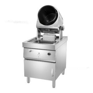 EZ-U Commercial Automatic Stir-Fry Cooker GTG-30SQ 110V Natural gas with water spray,360° rotation stir fry cooker, commercial kitchen Equipment