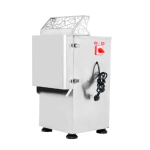 EZ-U Commercial Vegetable Cutting Machine, DQ-P300 110V 1100W, Stainless Steel, 2-in-1 Slicer for Strips and Slices