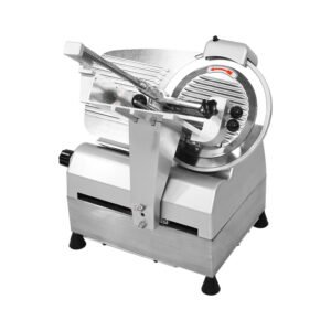 EZ-U  Commercial Meat Slicer, 370W Automatic Meat Slicer with 12 in Carbon Steel Blade, Adjustable Thickness From 0～12 mm Suitable for Commercial/Home Use