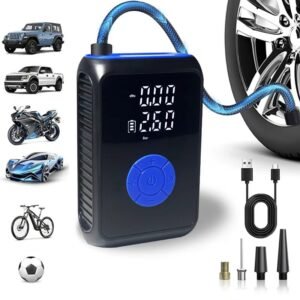 EZ-U Air pump promotional set ,one pump for multiple uses -cars, motorcycles ,bicycle ,balls , swimming rings and balloon,